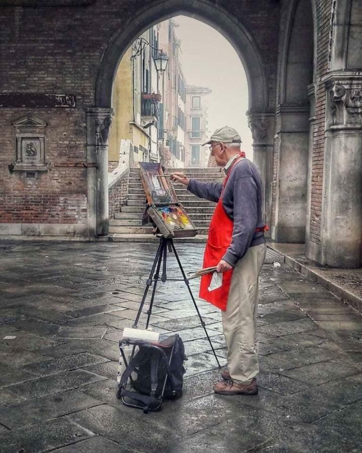 Ferienwohnung Biennale Ca Dario Venedig Exterior foto